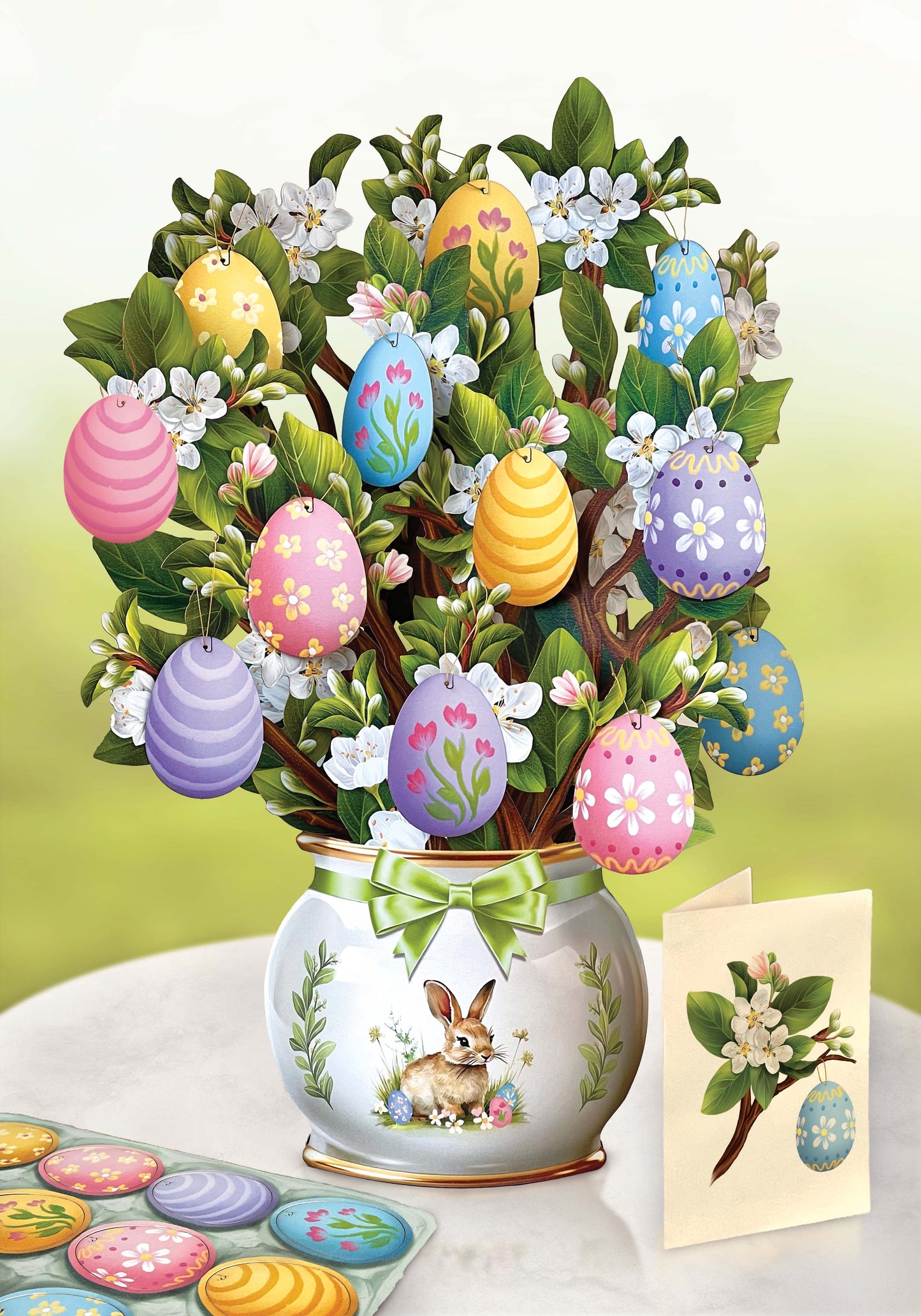 Easter Egg Tree Pop-up Greeting Card