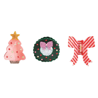 Christmas Resin Claw Clip