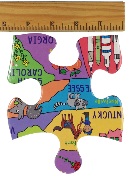 Peter Pauper Press - USA Map Kids' Floor Puzzle