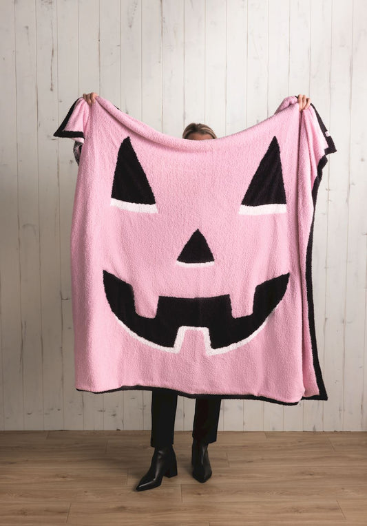 Halloween Chenille Throw Blanket