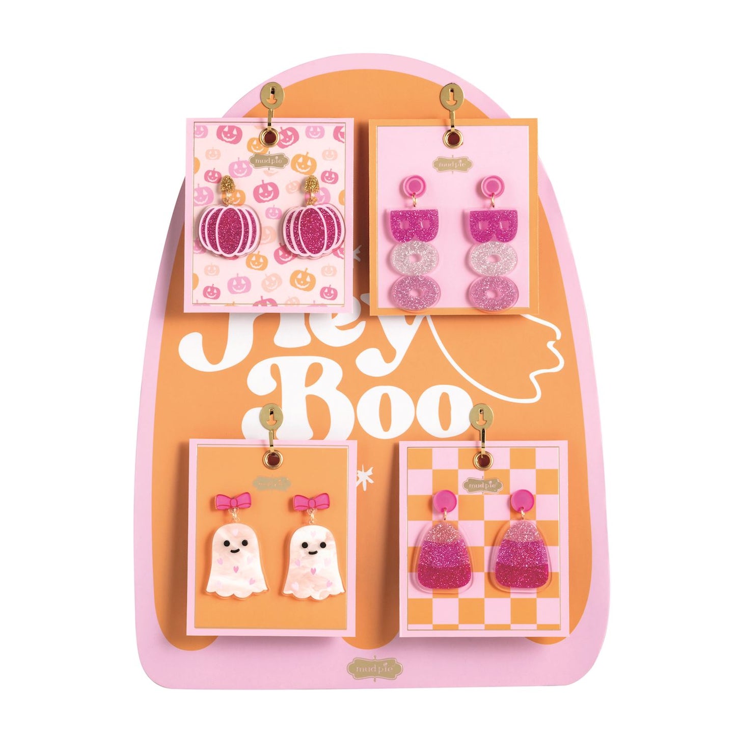 Halloween Acrylic Statement Earrings