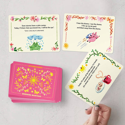 Knock Knock - Affirmators!® Mantras (Morning) Daily Affirmation Cards