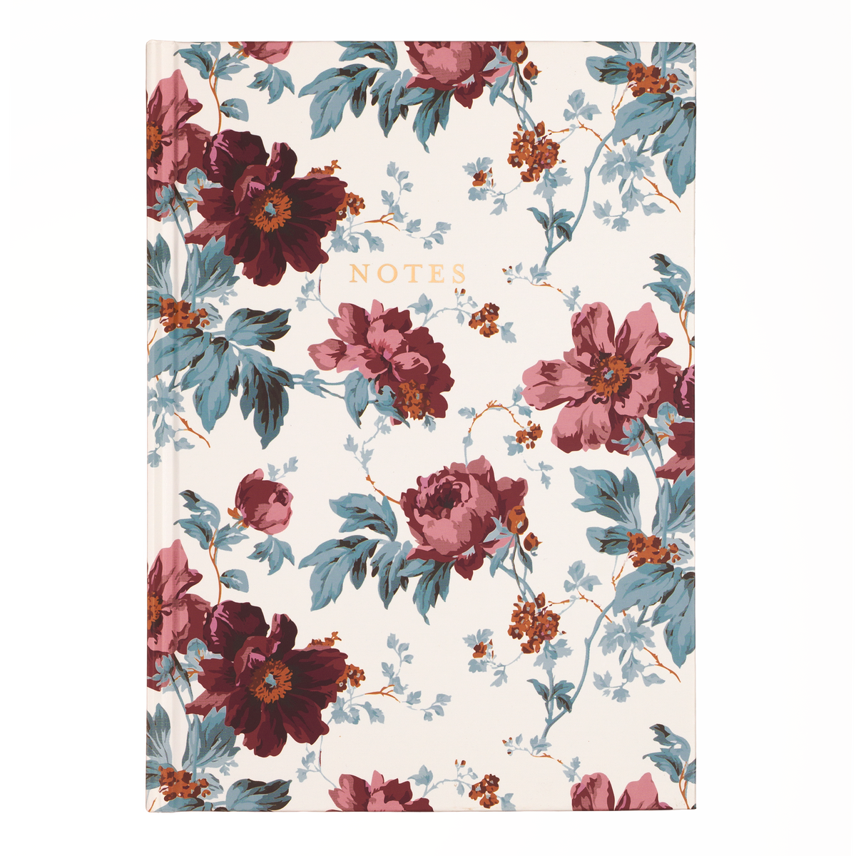Laura Ashley Journal - Heritage Blooms Gold 6x8