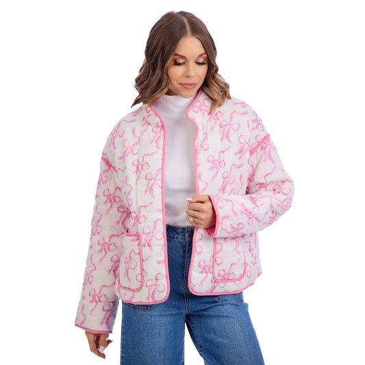 White Quilted Jacket