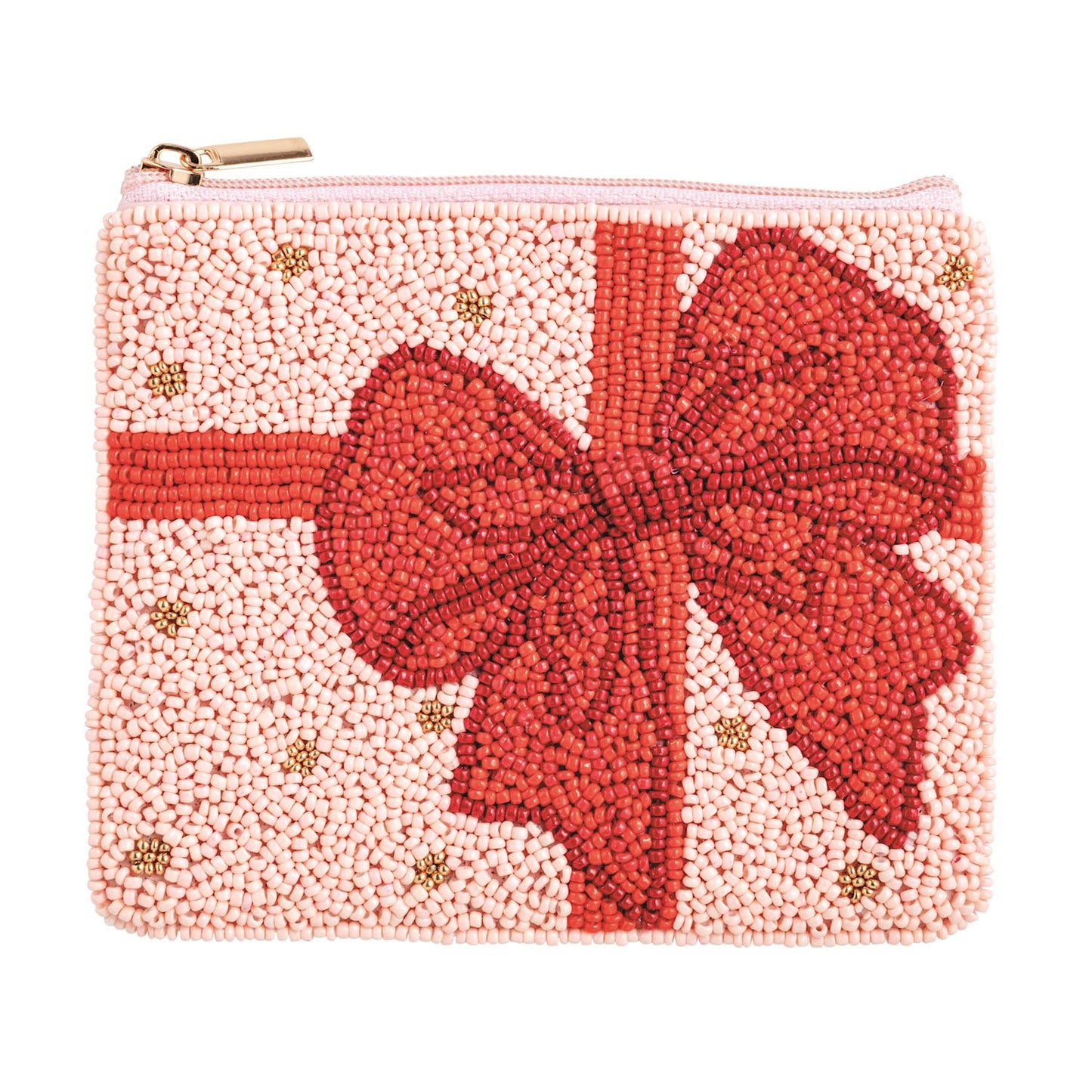 Holiday Beaded Coin Purses.