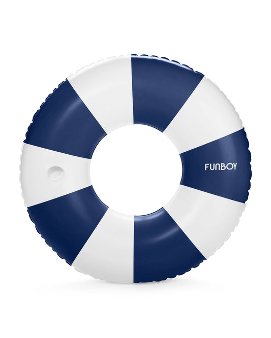 FUNBOY - Navy Vintage Stripe Tube Float