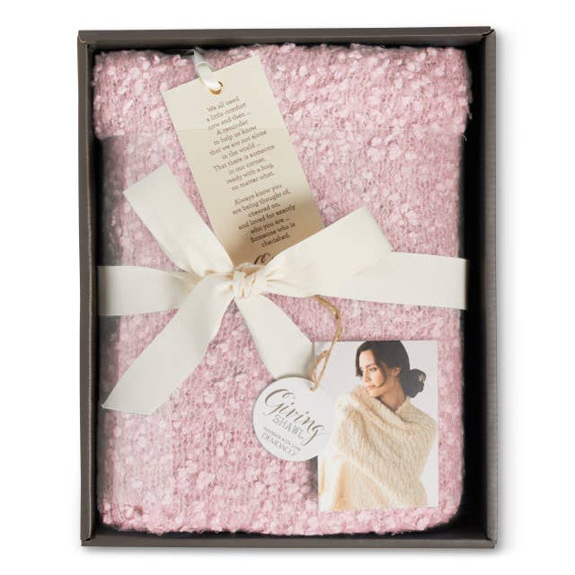 The Giving Shawl - Pink