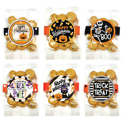 Oh, Sugar! - Cookies - Halloween Large Cookie Bags: Brownie Crisp
