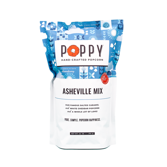 Poppy Hand-Crafted Popcorn - Asheville Mix Popcorn
