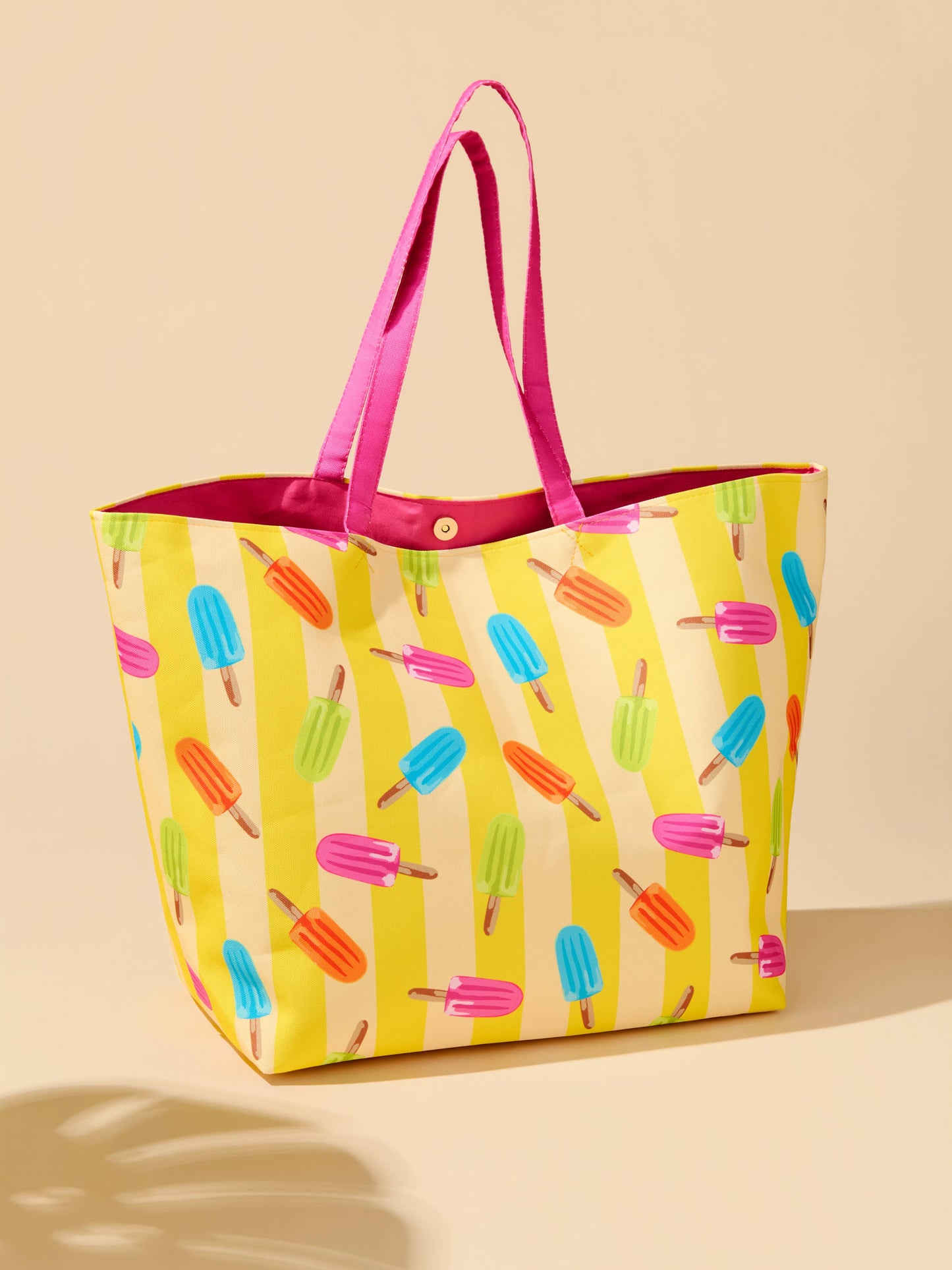 POPSICLE CARRYALL TOTE,YELLOW