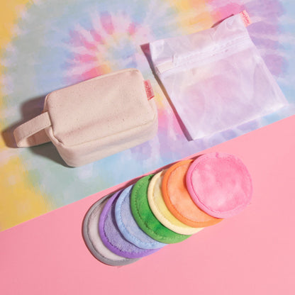 MakeUp Eraser - Ride Or Dye 7-Day Set with Cosmetic Bag