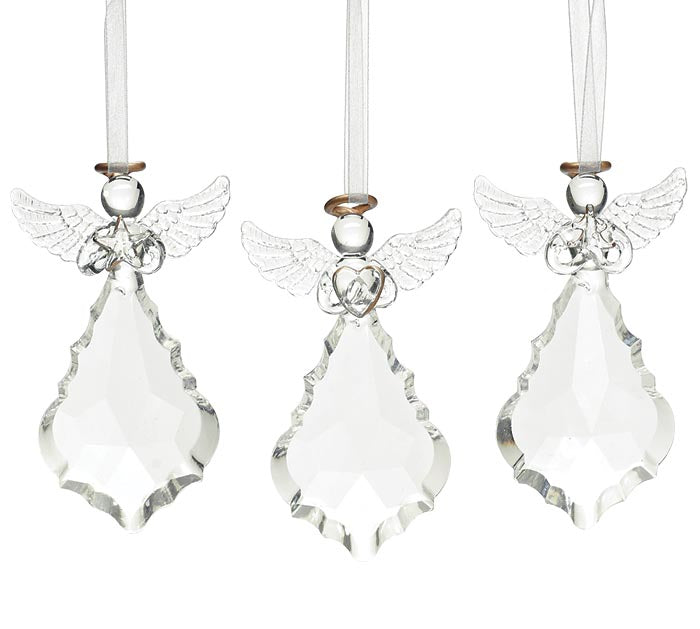 Glass Angel Ornament