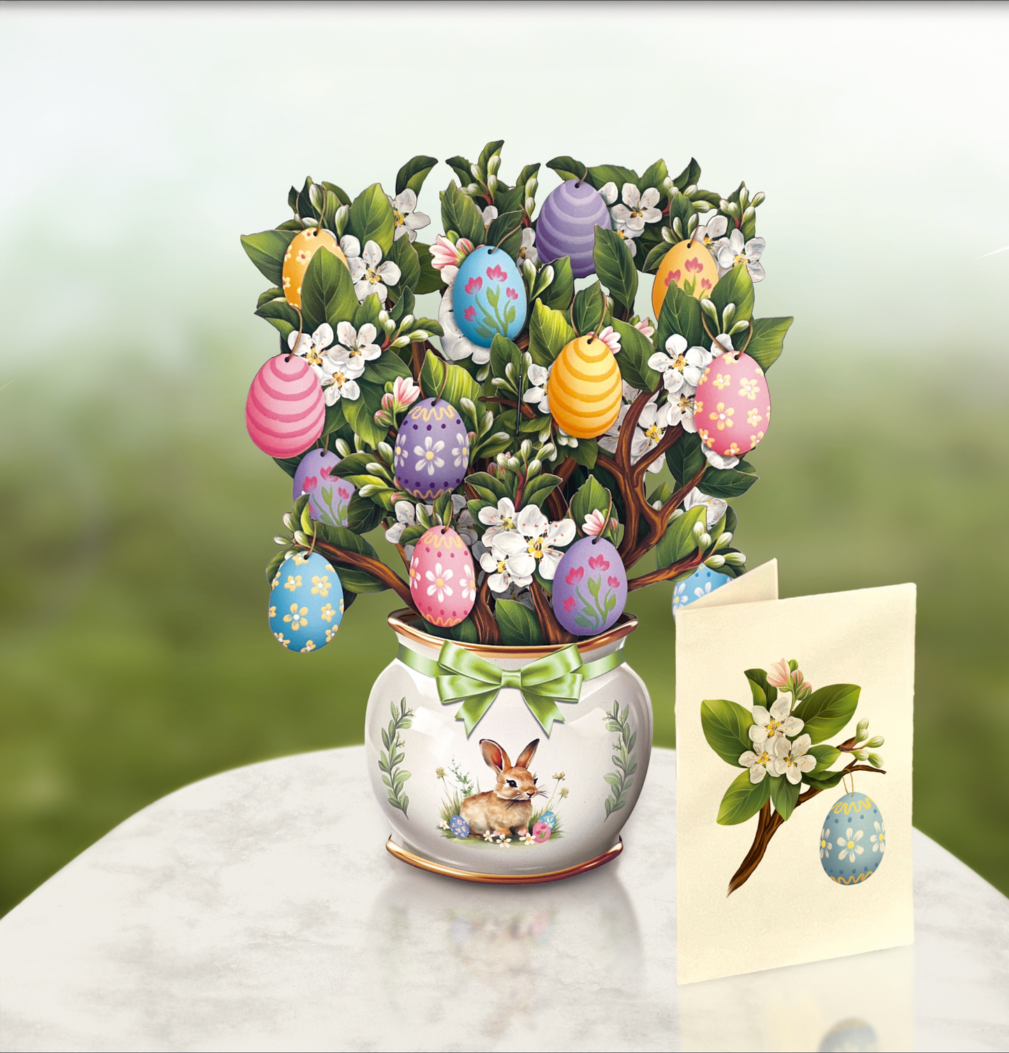 Mini Easter Egg Tree Card