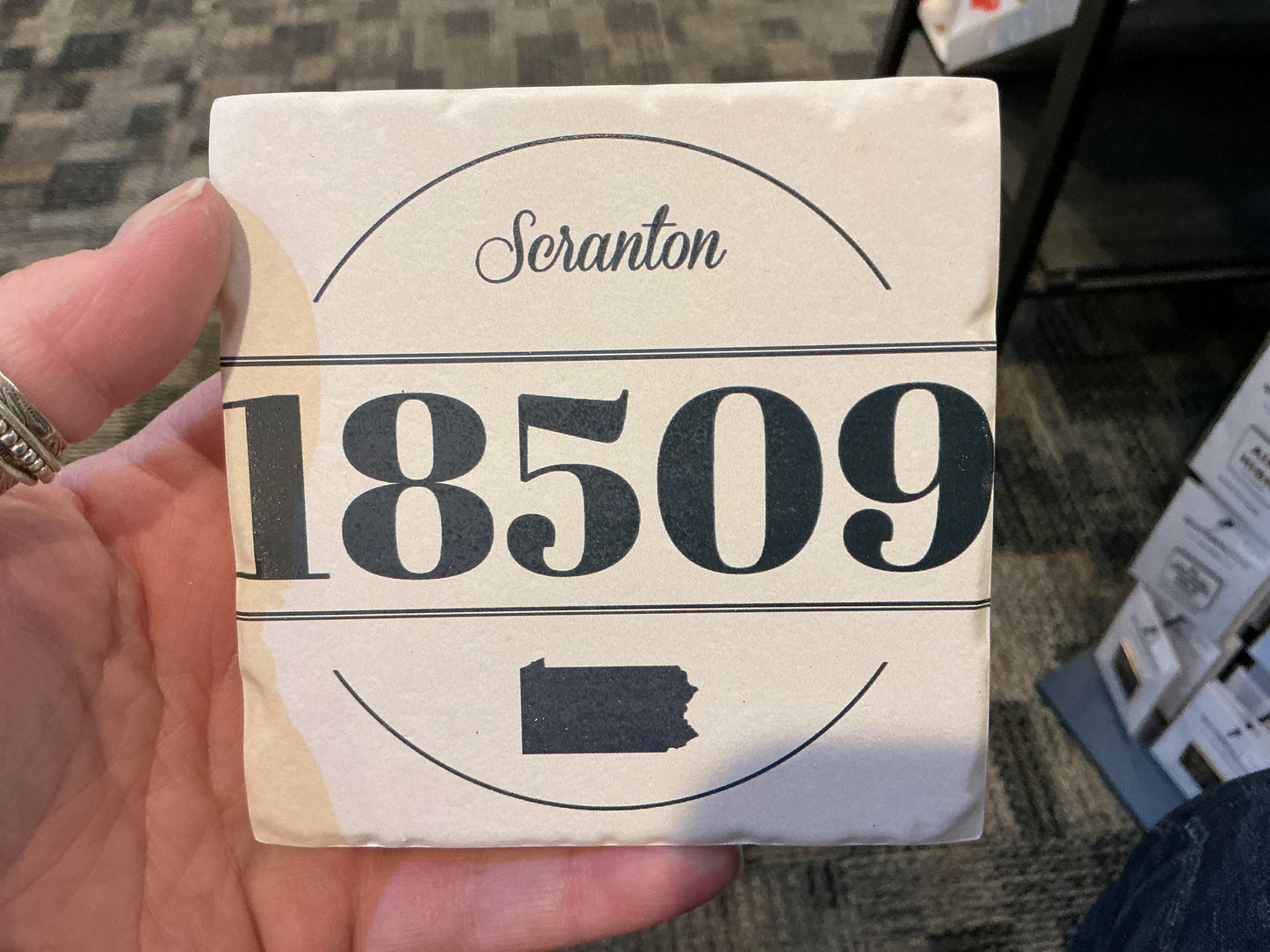 Custom Zip Code Tipsy Coasters