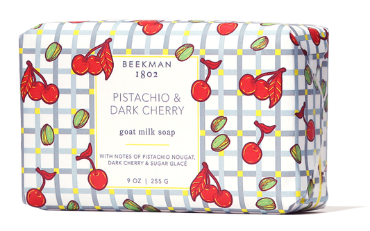 Goat Milk Soap Bars by Beekman 1802, Pistachio Cherry