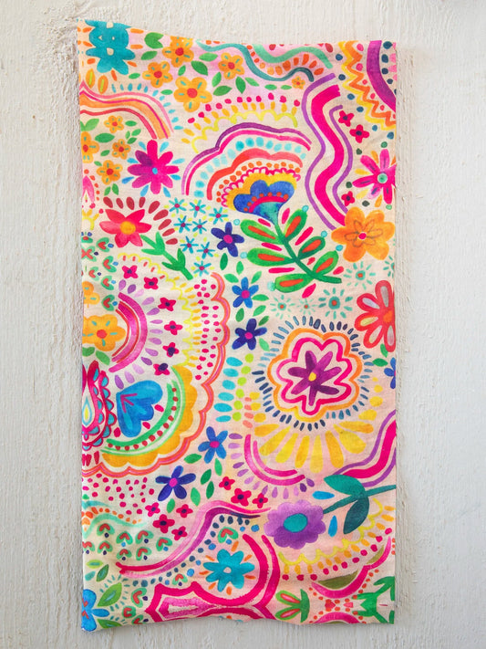 Boho Bandeau Rainbow Doodle