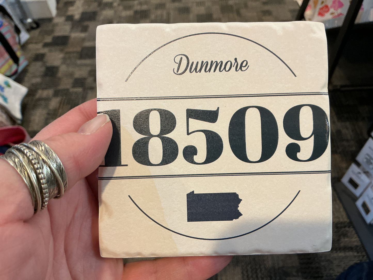 Custom Zip Code Tipsy Coasters