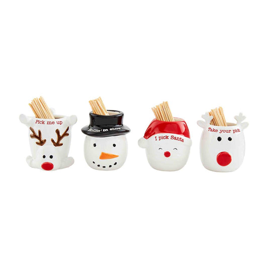Christmas Icons Toothpick Holders
