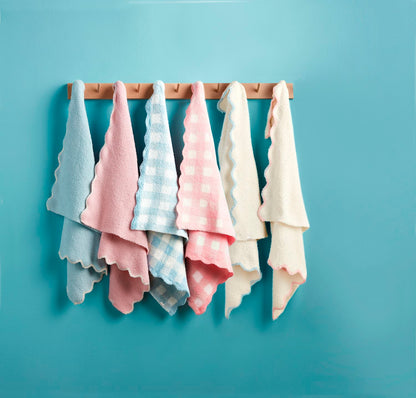 Gingham Chenille Baby Blanket