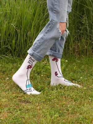 Take no Sh** Crew Socks