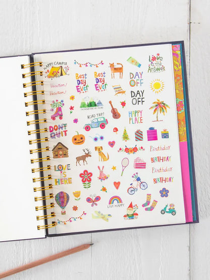 2025-26 17 Month Planner by Natural Life