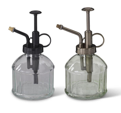 Glass flower misters