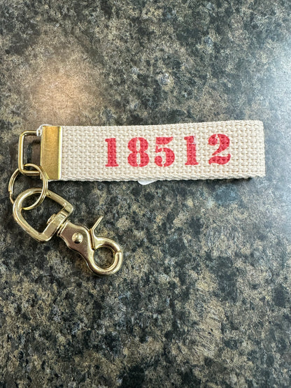 Local Love Two Sided Zipcode Keychain