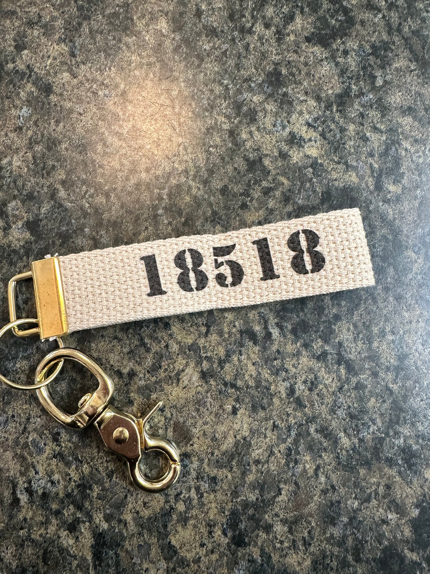 Local Love Two Sided Zipcode Keychain