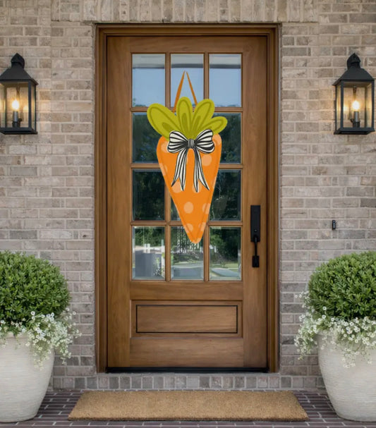 Carrot Door Hanger