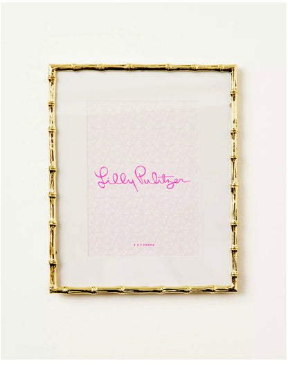 Bamboo Photo Frame by Lilly Pulitzer