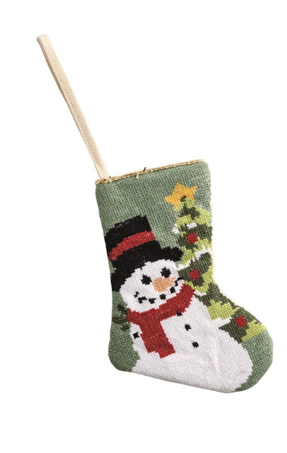 Needlepoint Stocking Ornaments