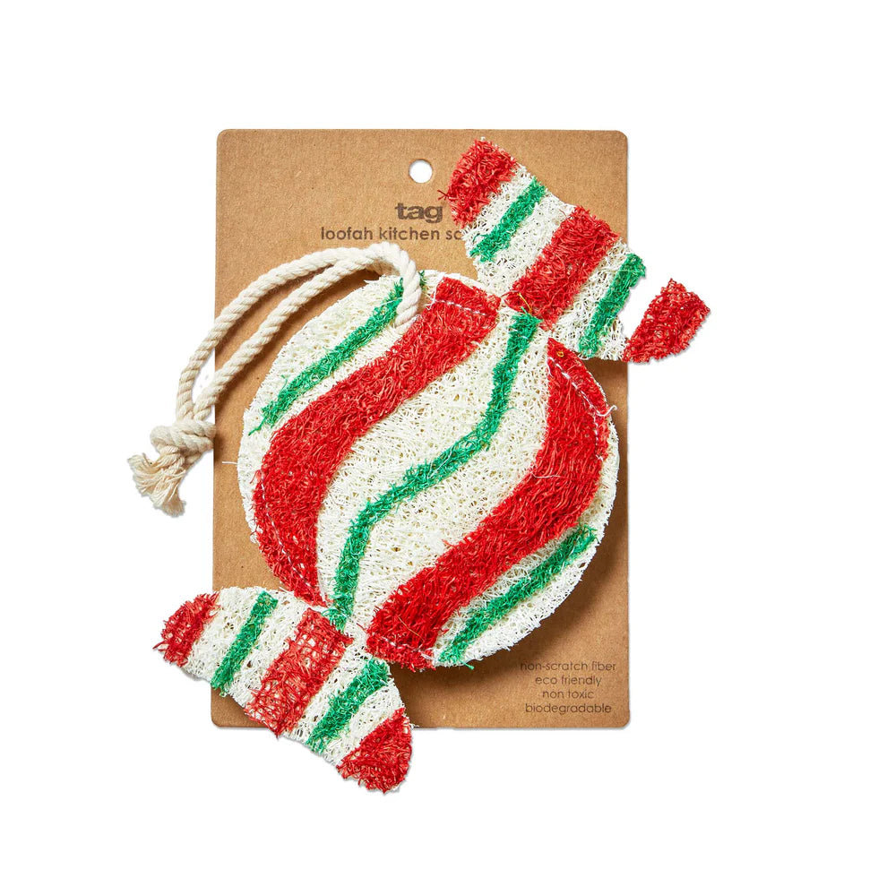 Peppermint Candy Loofah