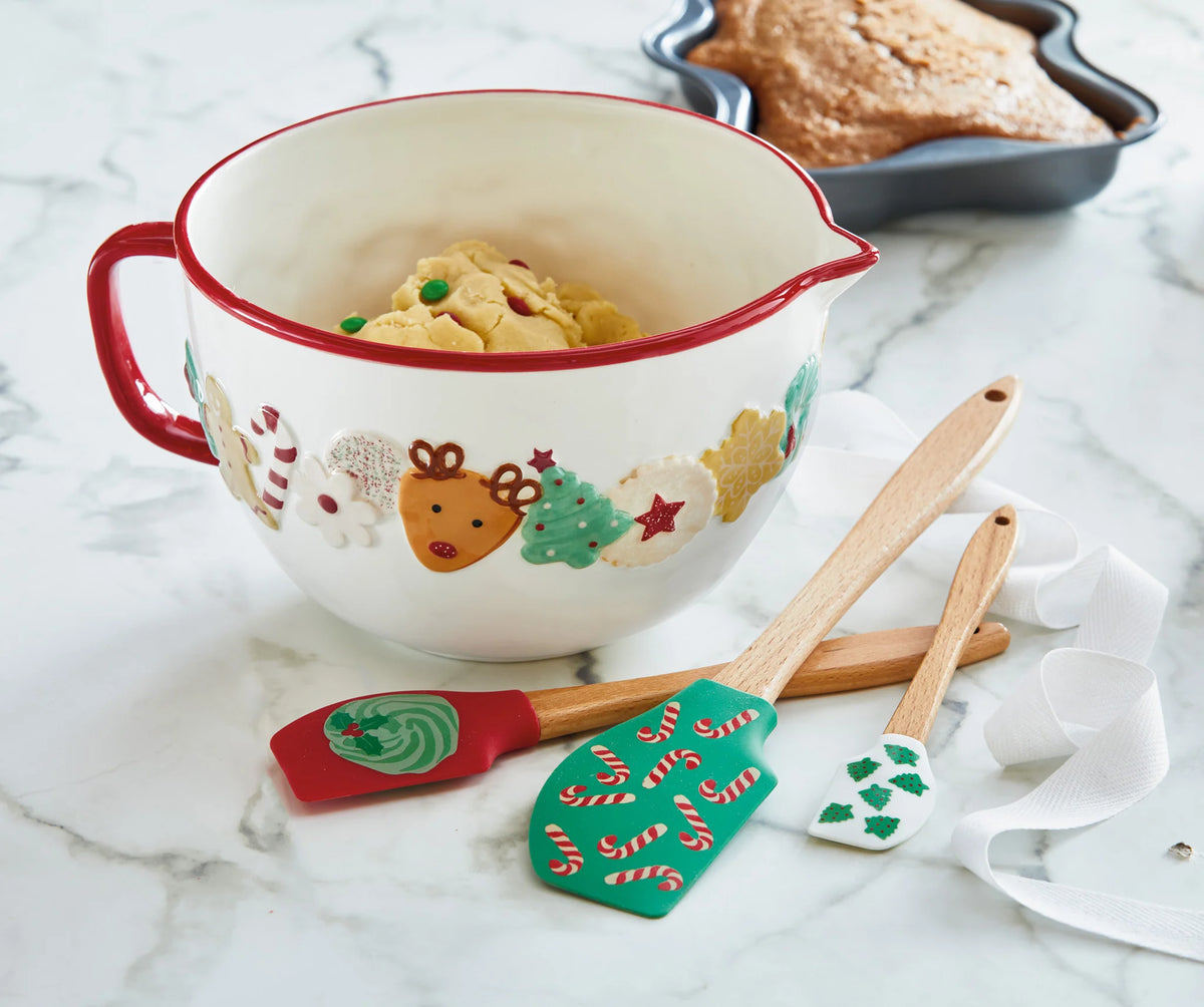 Christmas Cookie Mixing Bowl