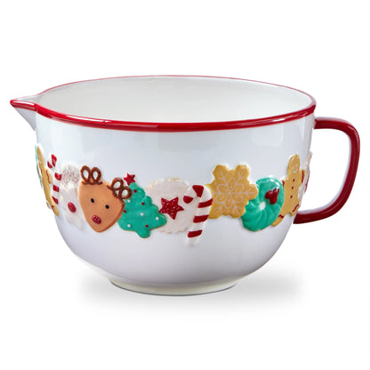 Christmas Cookie Mixing Bowl
