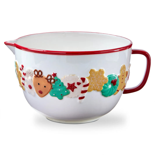Christmas Cookie Mixing Bowl