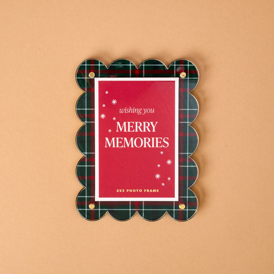 Mini Acrylic Picture Frame - Christmas Designs