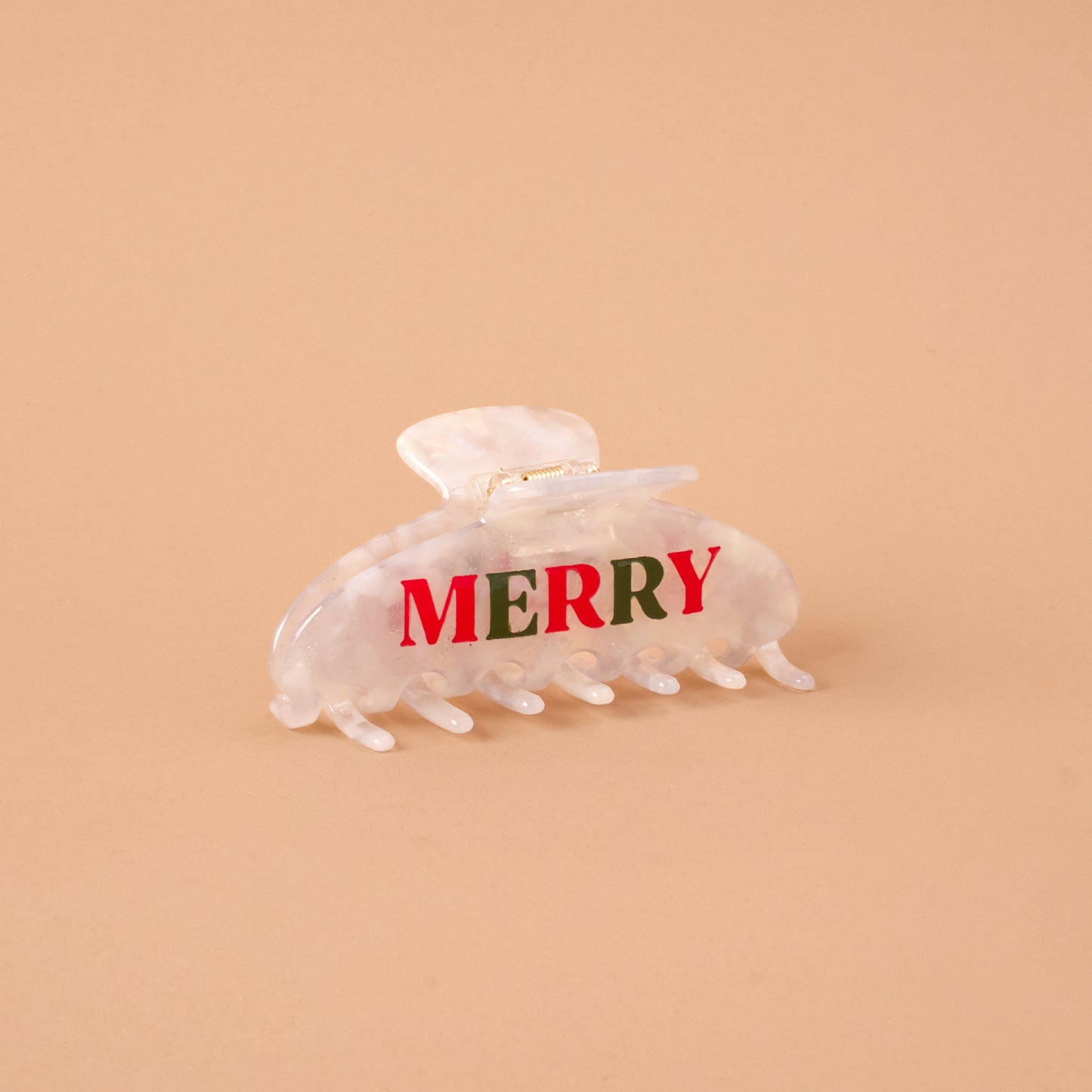 Word Up Hair Clip Christmas