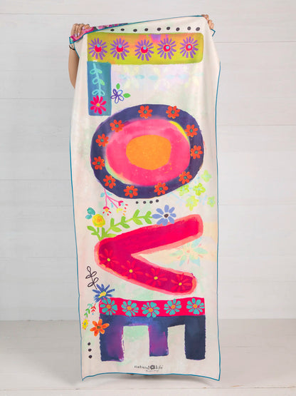 Love Microfiber Beach Towel