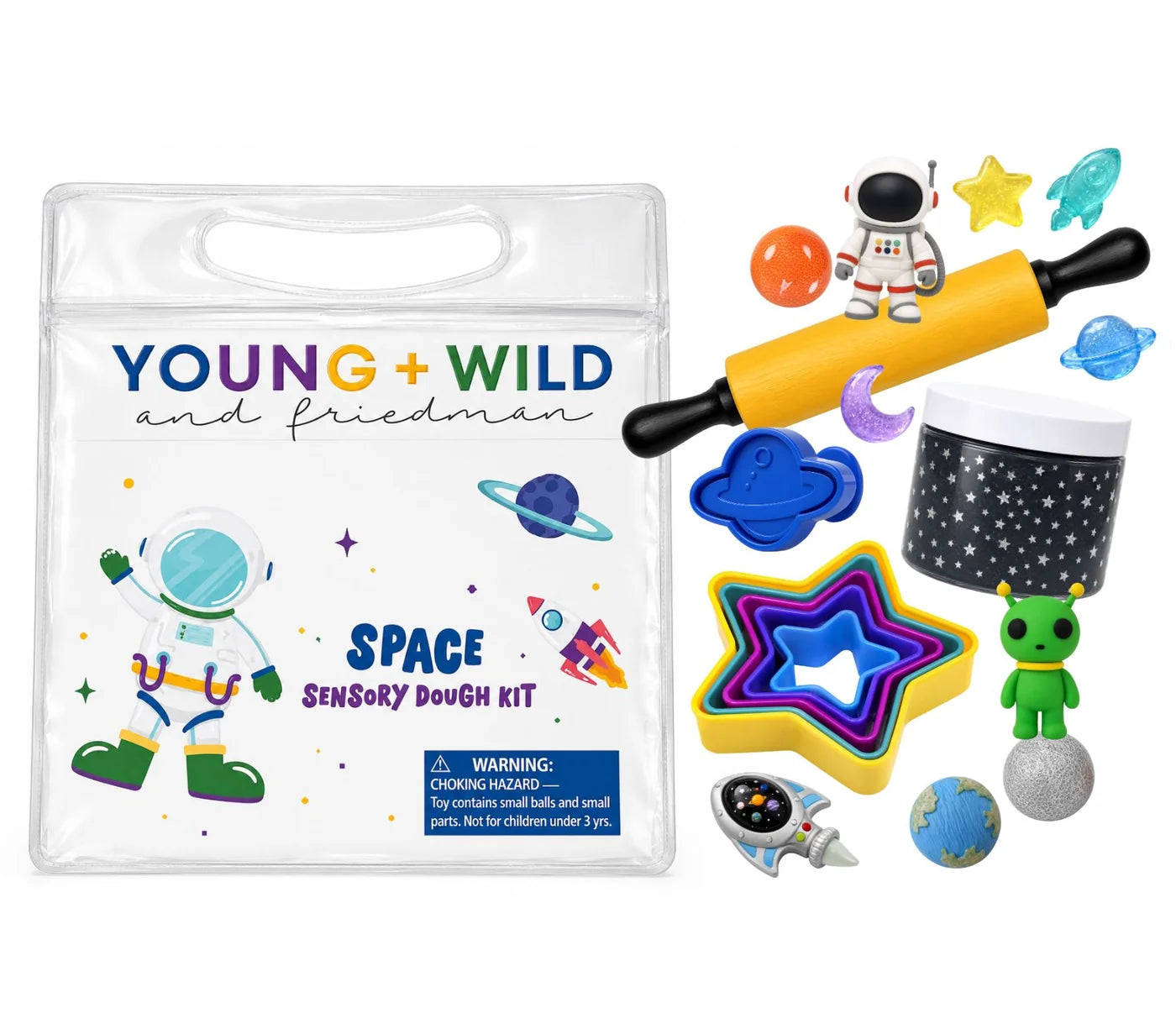 Space Sensory Dough Bag