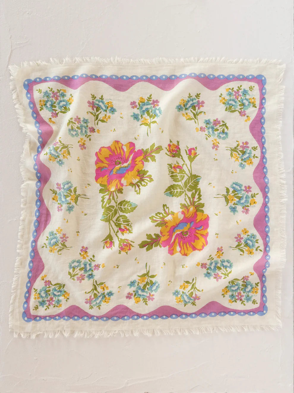 Boho Bandana Scarf - Tropic Bandana Navy