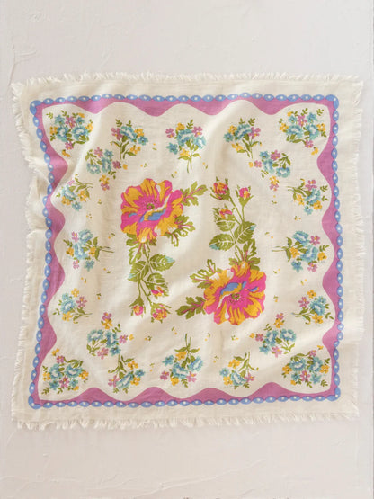 Boho Bandana Scarf - Tropic Bandana Navy