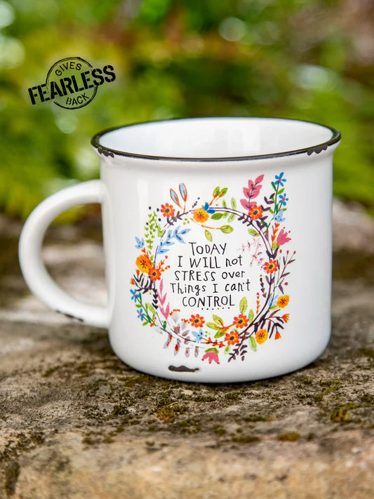 Today I Will Not Stress Camp Mug