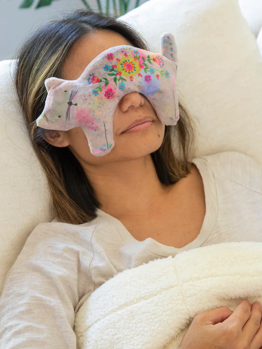 Natural Life Weighted Cat Eye Mask
