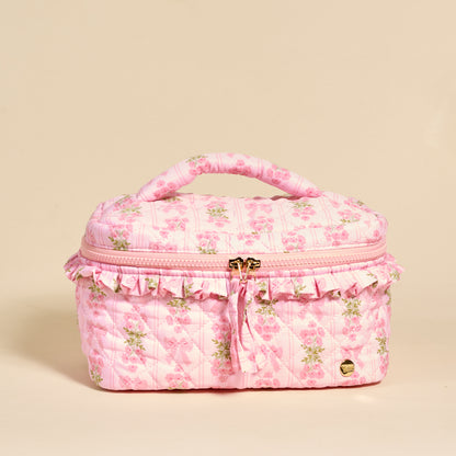 Glam & Go Quilted Cosmetic Bag