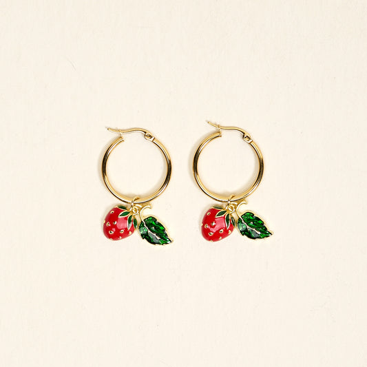 Signature Hoop Earrings-Berrylicious