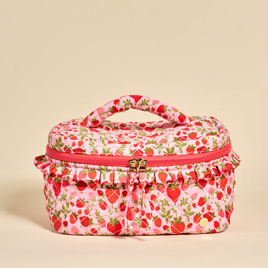 Glam & Go Quilted Cosmetic Bag