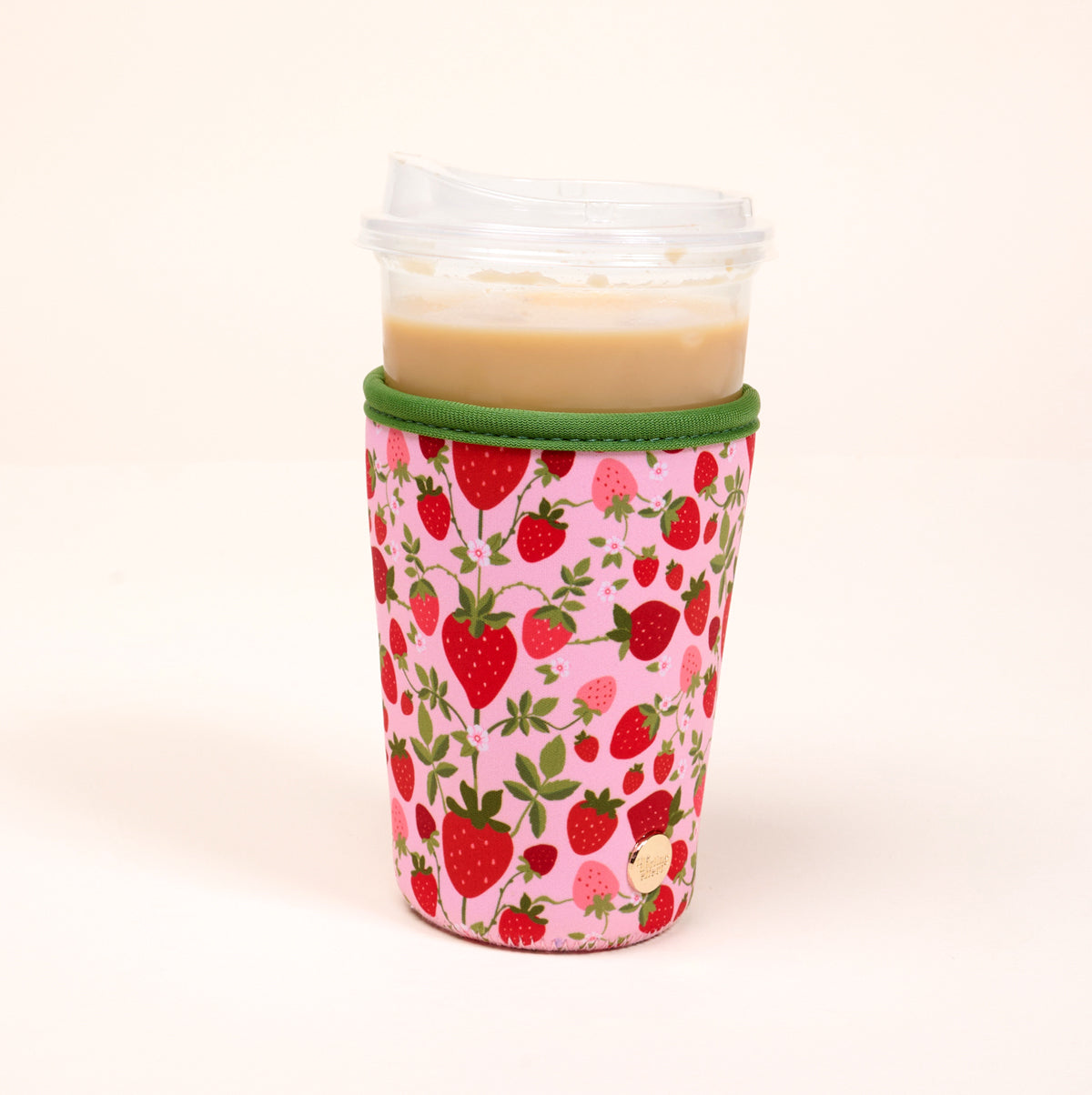 Drink Sleeve-Large-Strawberry Fields
