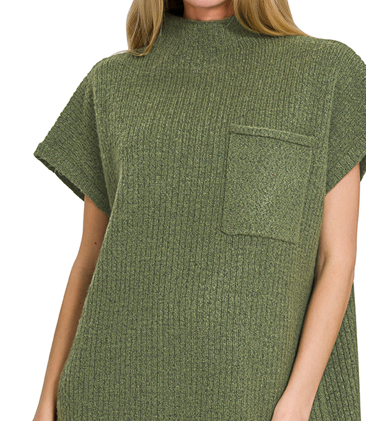 Mock Turtleneck Sweater Dress Fall 2025