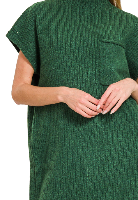 Mock Turtleneck Sweater Dress Fall 2025