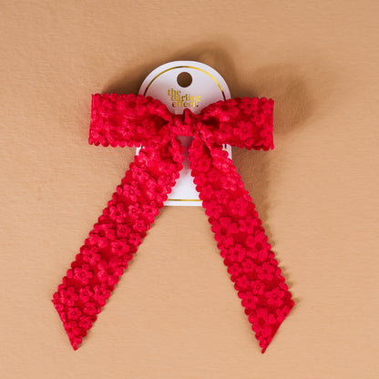 Flower Scallop Bow